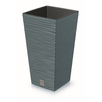 Doniczka z wkładem niebieski skandynawski Furu Square DFSH300-5415C