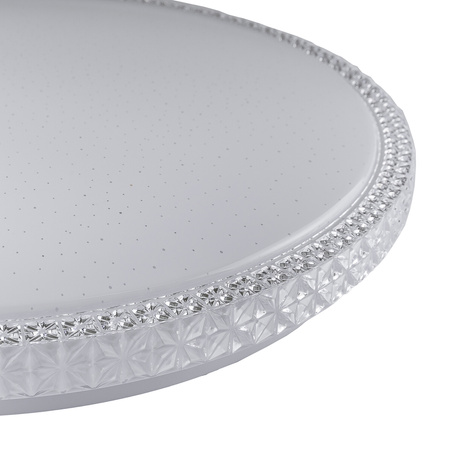 Plafon okrągły biały natynkowy LED mat 30W 2900lm 4000K IP20 CRYSTAL VS-80049