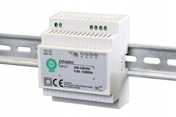 Zasilacz na szynę DIN 60W 12V HDR-60-12 5A Meanwell HDR60-12
