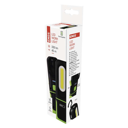 Latarka warsztatowa ładowalna LED 330 lm 1200mAh ładowalna Emos P4537