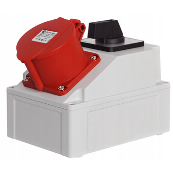 Rozdzielnia budowlana natynkowa L-P 32A 5P RSJLP325
