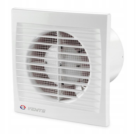 Wentylator osiowy fi 150 230V 20W 240m3/h 33dB cichy wyłącznik sznurkowy Vents 150SILENTA-SVL