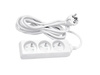 Przedłużacz z uziemieniem biały 3-gniazda 5m OMY 3x1 Elgotech EPS-305