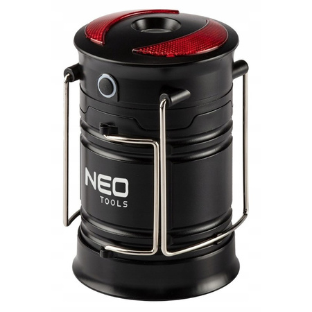 Latarka turystyczna bateryjna LED 200Lm pod namiot NEO 99-030