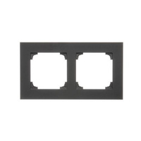 Ramka 2-krotna czarny mat Simon 55 TR2/149 Kontakt-Simon