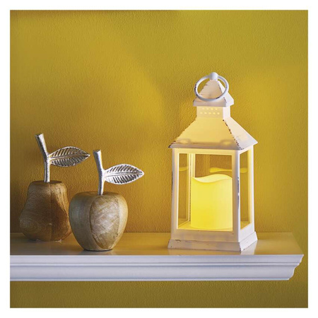 Lampion LED świeczka 24cm 3xAAA biały timer biały DCLV01 EMOS