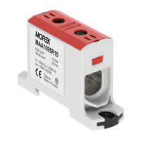 Złączka szynowa czerwona 6-95mm Morek MAA1095R10