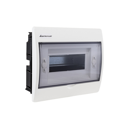 Rozdzielnia podtynkowa modułowa 1 x 8-mod IP40 (N+PE) Fala RT 8.2