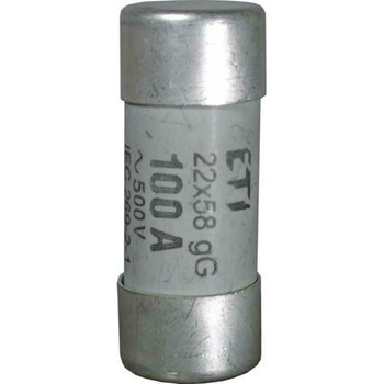 Wkładka topikowa cylindryczna gG 16A 22x58 ETI 008440570