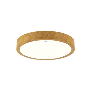 Plafoniera okrągły ATUT LED C OAK 18W 1260lm 4100K IP44 04149 Strühm