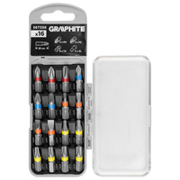 Zestaw bitów PH1/2/3 PZ1/2/3, TX10/15/20/25/27/30 x 25 mm 16 szt. NEO 56T556