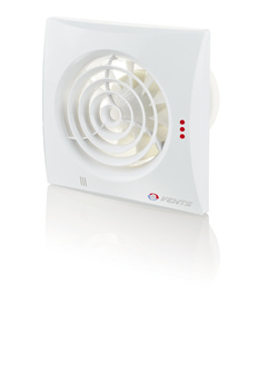 Wentylator osiowy fi 100 230V 7,5W 97m3/h 25dB standard biały Vents 100QUIET