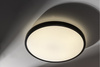 Plafon okrągły czarny ATOL LED 32W 2560lm 4000K 400mm 240V IP54 GTV LD-ATOL32W-NW-10