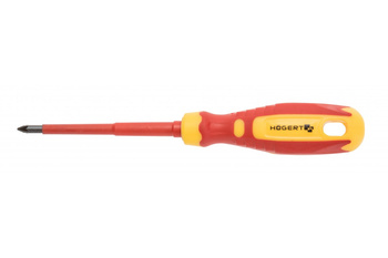 Wkrętak krzyżowy izolowany PZ1 100mm 1000V Hogert HT1S968