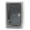 Szafa z tworzywa ABS IP65 szara 200 x 300 x 130 mm drzwi przeźroczyste F1.0127 F-elektro