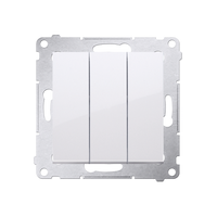 Wyłącznik potrójny biały Simon 54 DW31.01/11 Kontakt-Simon