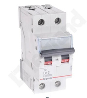 Wyłącznik nadprądowy 2P B 13A Legrand 605529