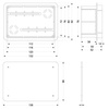 Puszka podtynkowa łączeniowa 116 x 76 x 52mm Pp/t 2 11.2