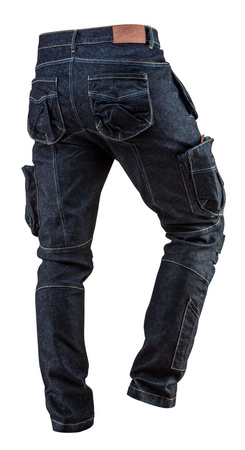 Spodnie robocze DENIM 5-kieszeniowe rozmiar L NEO 81-229-L