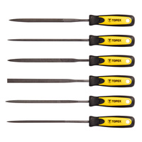 Pilniki iglaki do metalu zestaw 6 szt. Topex 06A010