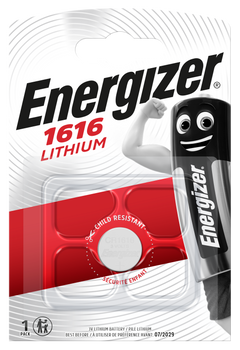 Bateria pastylkowa litowa CR1616 Energizer opk=1szt.