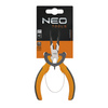 Szczypce precyzyjne wydłużone wygięte 140mm NEO 01-103