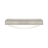 Plafon kwadratowy srebrny ALEX LED D 18W 1260lm 4000K IP44 03244 Strühm