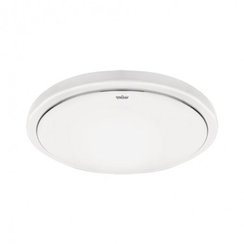 Plafon okrągły biały z czujnikiem ruchu SOLA LED C SLIM MVS 24W 1625lm 4000K IP44 Ideus 03756