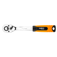 Grzechotka prosta 1/2 72 zęby 255 mm NEO 08-520