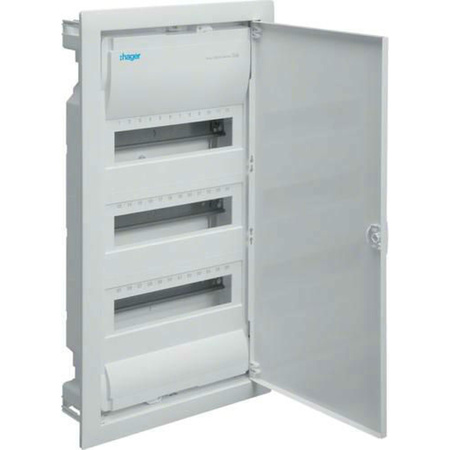 Rozdzielnia modułowa podtynkowa 3 x 12-mod biała IP30 VOLTA VU36AT