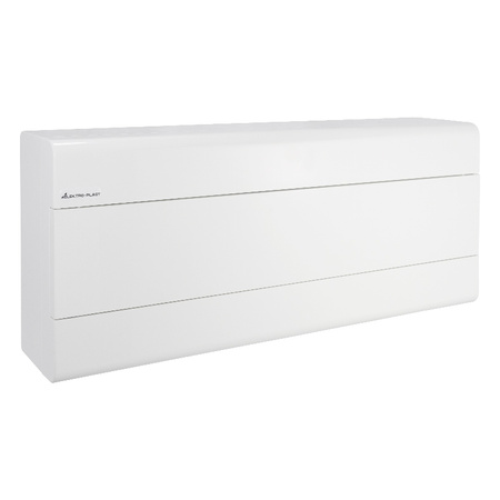 Rozdzielnia natynkowa modułowa 1 x 24-mod biała (N+PE ) SRn 1.166
