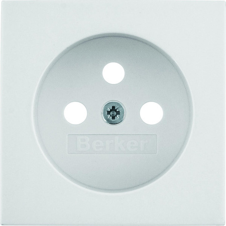 Plakietka gniazda pojedynczego z/u krem B.Kwadrat 3963808992 HAGER