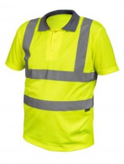 Koszulka żółta polo ostrzegawcza M (50) Hogert HT5K234-M