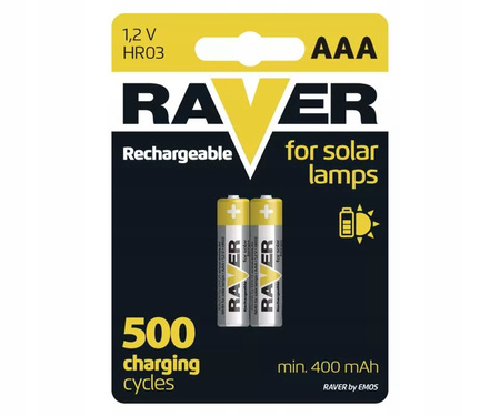 Akumulator NiMH Raver Solar LR03 / AAA Emos B7414 opk=1szt