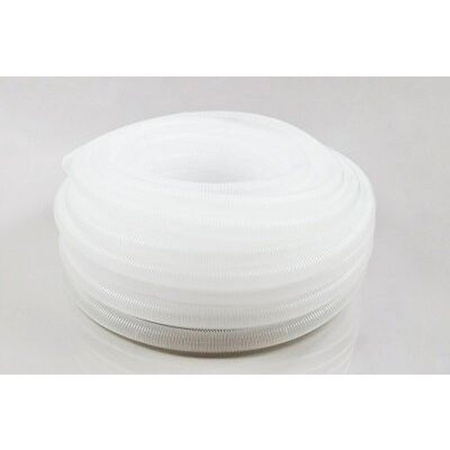 Rura preszla karbowana biała 28mm / 23mm 25mb 01.19 1szt=1mb