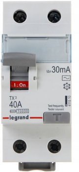 Wyłącznik róznicowoprądowy 2P 40A 30mA Legrand 008910