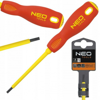 Wkrętak płaski izolowany 3x100mm 1000V NEO 04-052