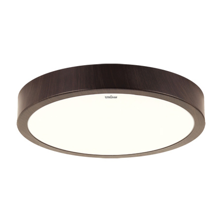 Plafon okrągły ATUT LED C wenge 36W 2520lm 4100K IP44 Strühm 04154