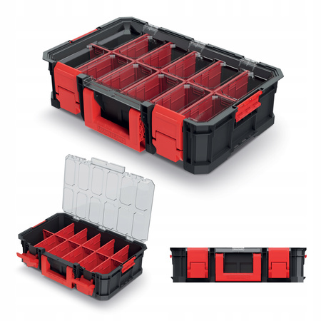Organizer narzędziowy do przenoszenia z kuwetami MODULAR PLUS Kistenberg KMS553515S