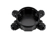 Puszka natynkowa hermetycza z dławicami IP66 Bemko E04-HP4-M16-IP66