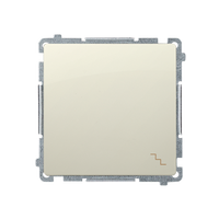 Wyłącznik schodowy beżowy Basic BMW6.01/12 Kontakt-Simon