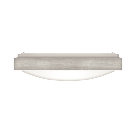 Plafon kwadratowy srebrny ALEX LED D 18W 1260lm 4000K IP44 03244 Strühm