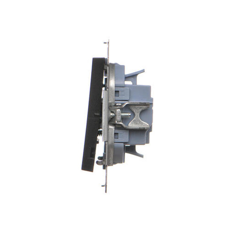 Przycisk potrójny czarny mat Simon 55 TP31.01/149 Kontakt-Simon