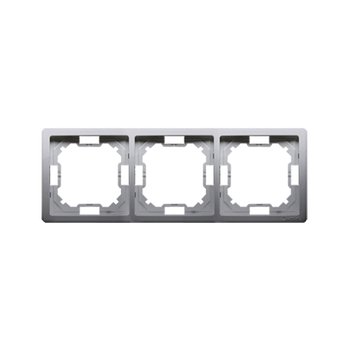 Ramka 3-krotna stal inox Basic BMR3/11 Kontakt-Simon