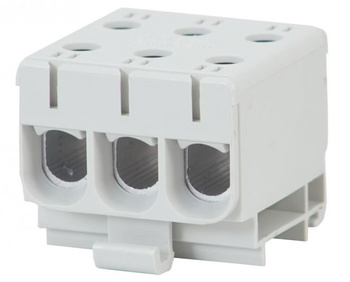 Złaczka szynowa 3-torowa 3 x 3 x 50mm2 Al/Cu szara F-Elektro F2.0317