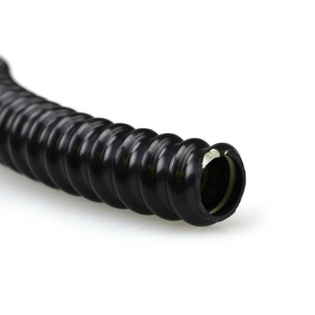 Rura karbowana giętka czarna GUS 10mm odporna na UV 1mb=1szt