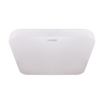 Plafon kwadratowy biały URANIA LED D 18W 1990lm 4000K IP44 Strühm 03919