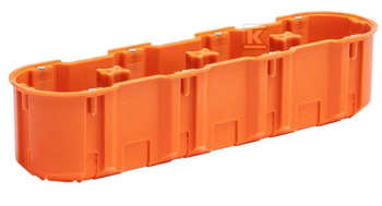 Puszka podtynkowa 4-krotna M4x60DF MultiwallSlim Simet 33414008