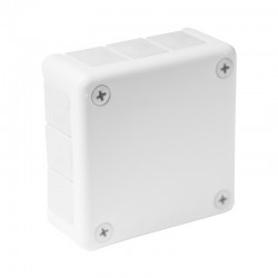 Puszka natynkowa hermetyczna biała 98x98x42 IP55 Viplast 04101