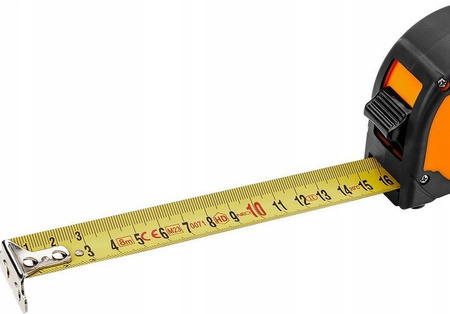 Miara zwijana z magnesem stalowa 8 m x 25 mm NEO 67-111-1